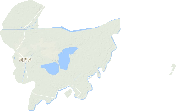 消泗乡地形地图