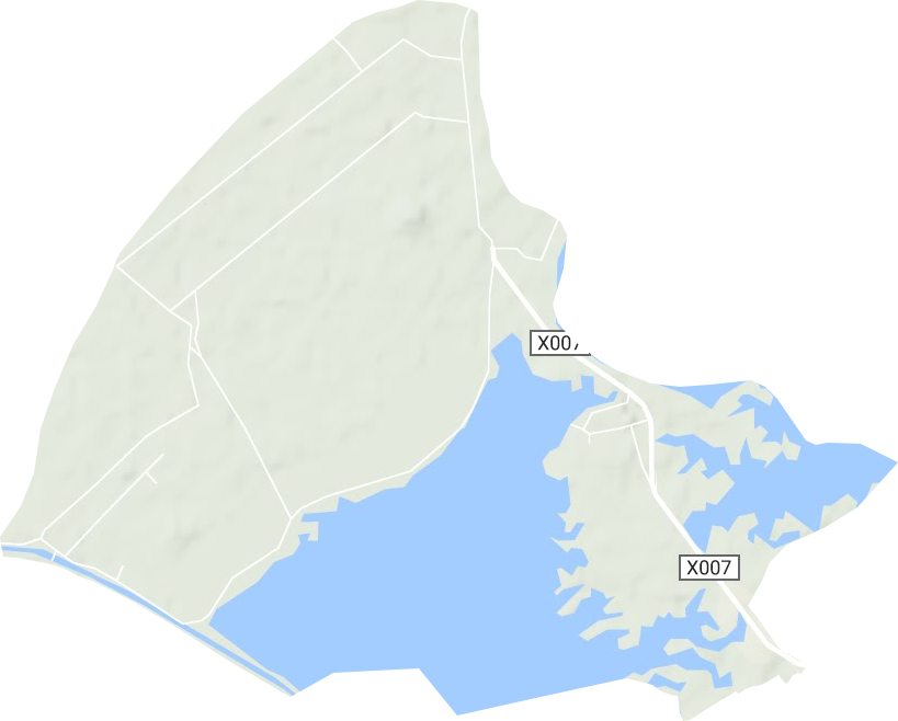 东风农场管理区地形地图