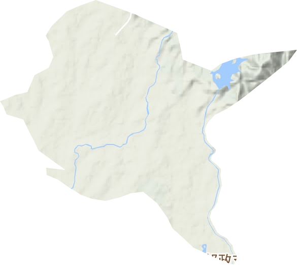 丰山镇地形地图