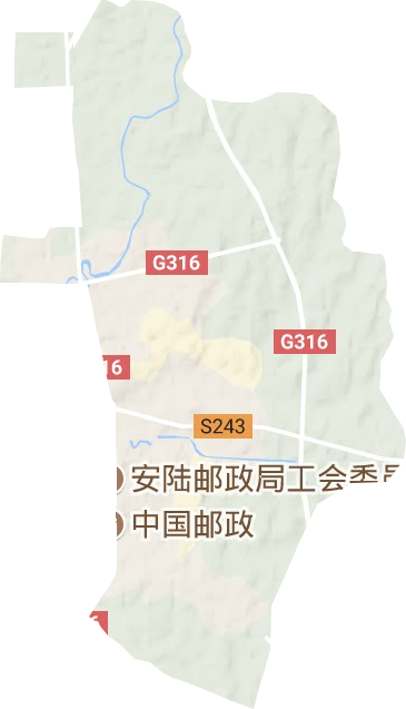 开发区地形地图