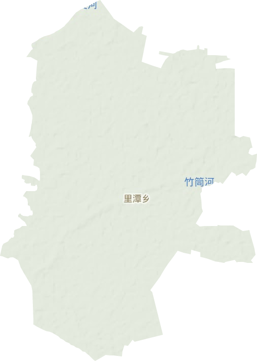里潭乡地形地图