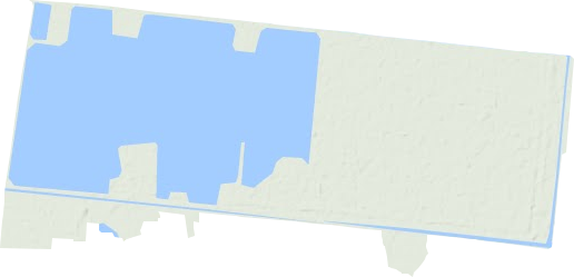 汈汊湖养殖场地形地图