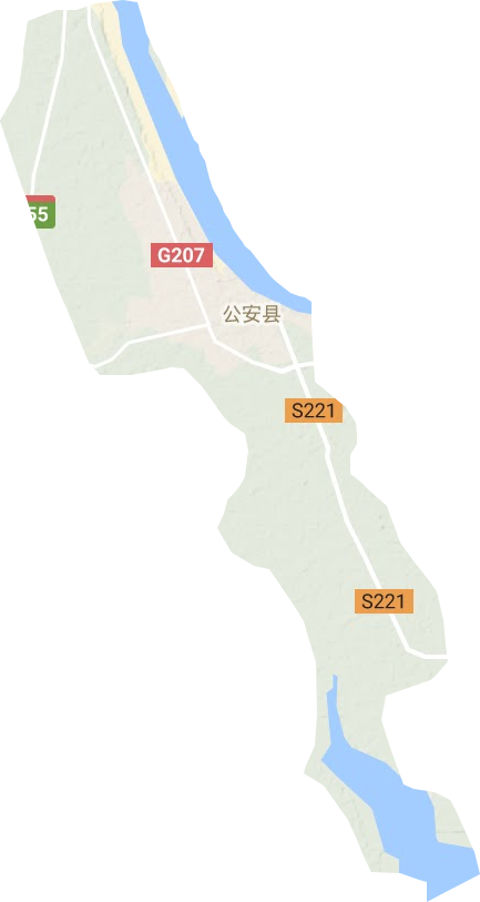 斗湖堤镇地形地图