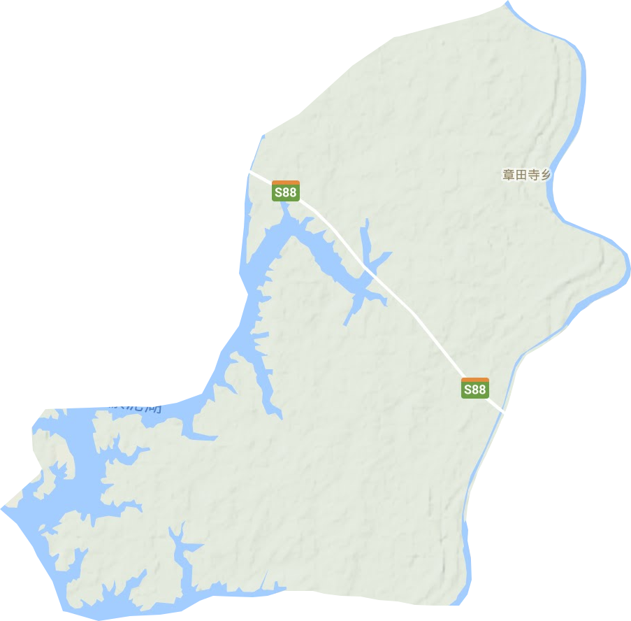章田寺乡地形地图