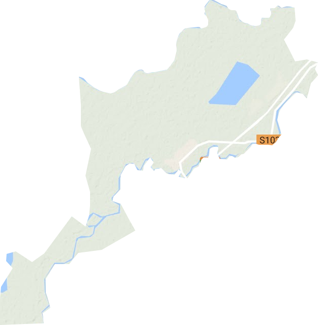 大同湖管理区地形地图