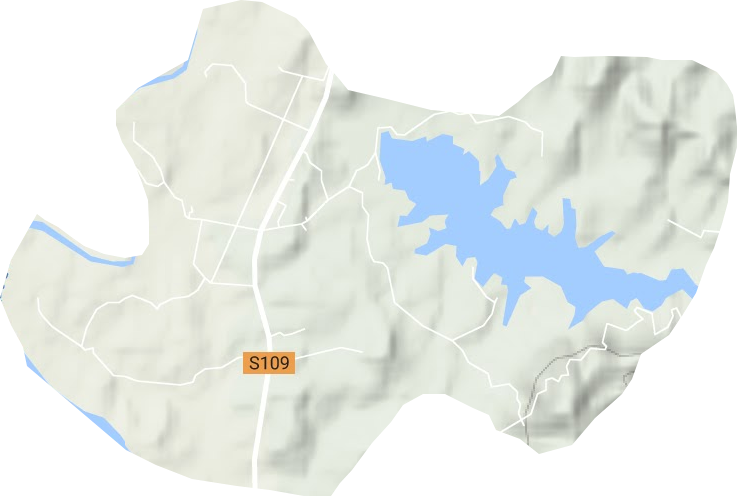 火连畈茶场地形地图