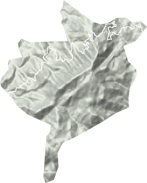 薄刀峰林场地形地图