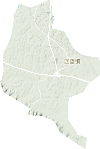 四望镇地形地图