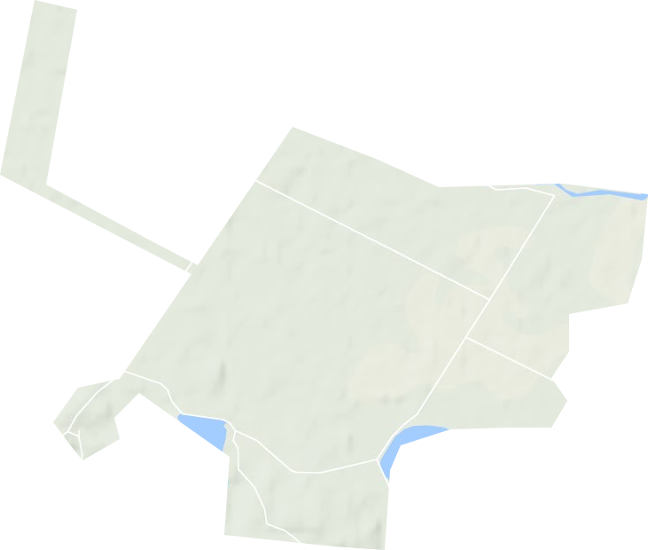 向阳湖奶牛良种场地形地图