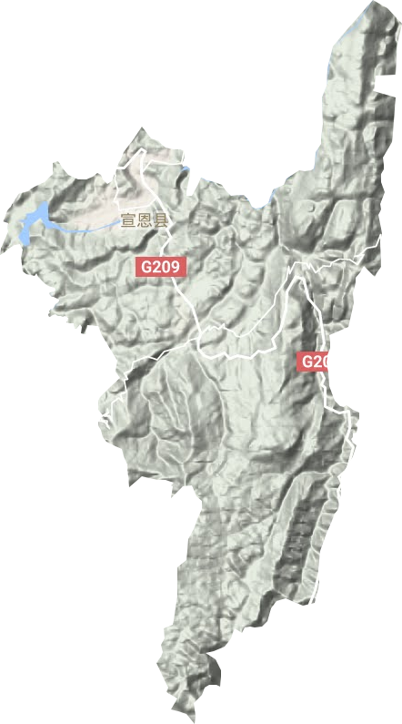 珠山镇地形地图