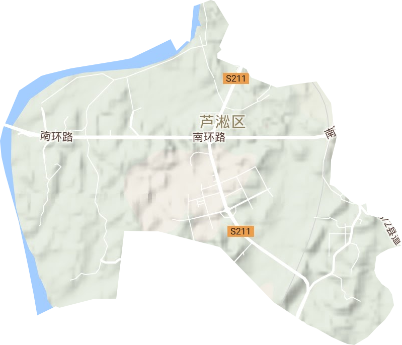 枫溪街道地形地图