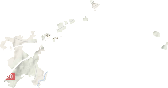 兴隆街道地形地图
