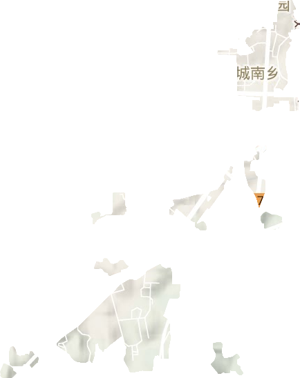 百春园街道地形地图