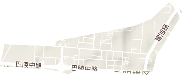 站前街道地形地图