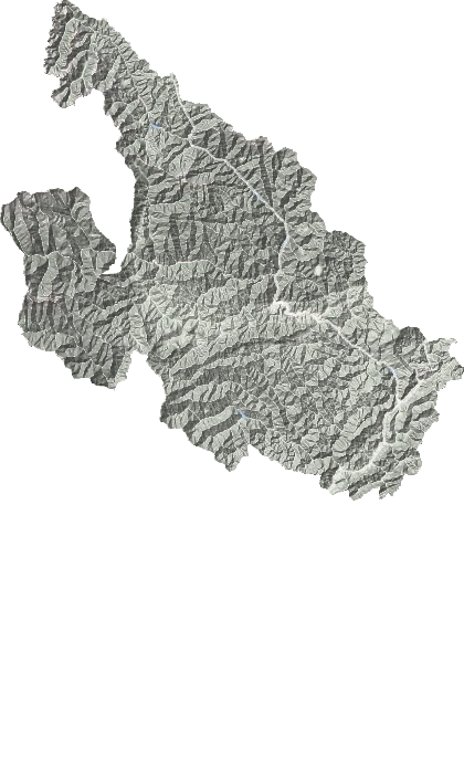 平武县地形地图