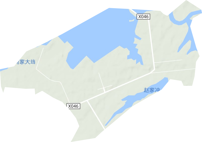 特种养殖场地形地图