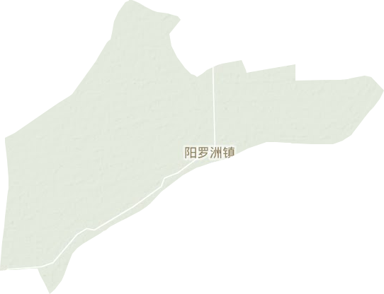 阳罗洲镇地形地图