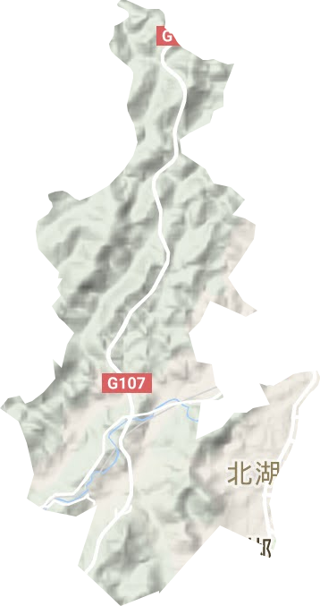 骆仙街道地形地图