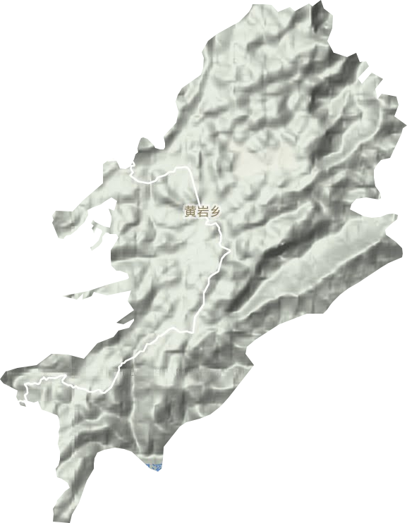 黄岩旅游度假区地形地图