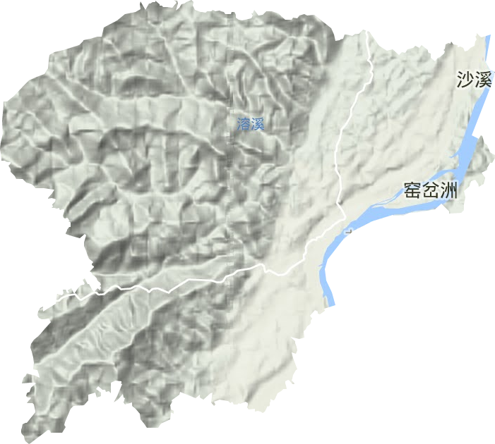 太平乡地形地图