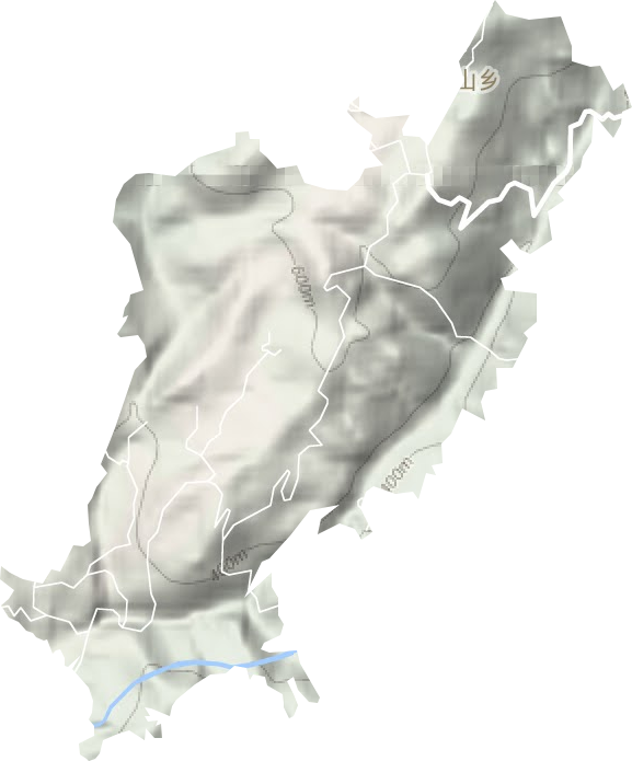锡矿山街道地形地图