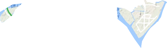 夏港街道地形地图