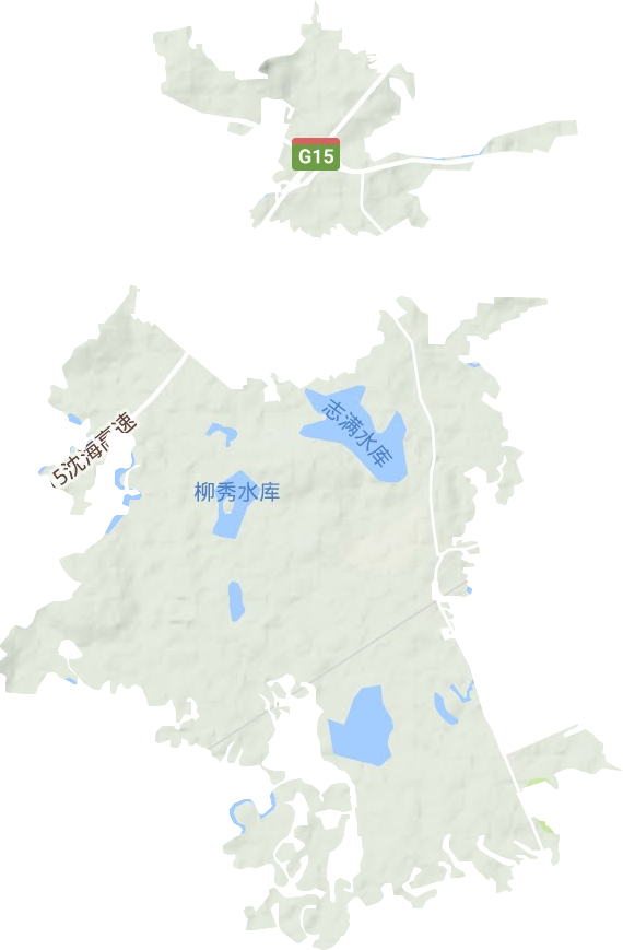 湖光农场地形地图