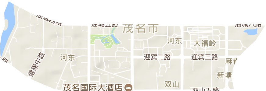 河东街道地形地图