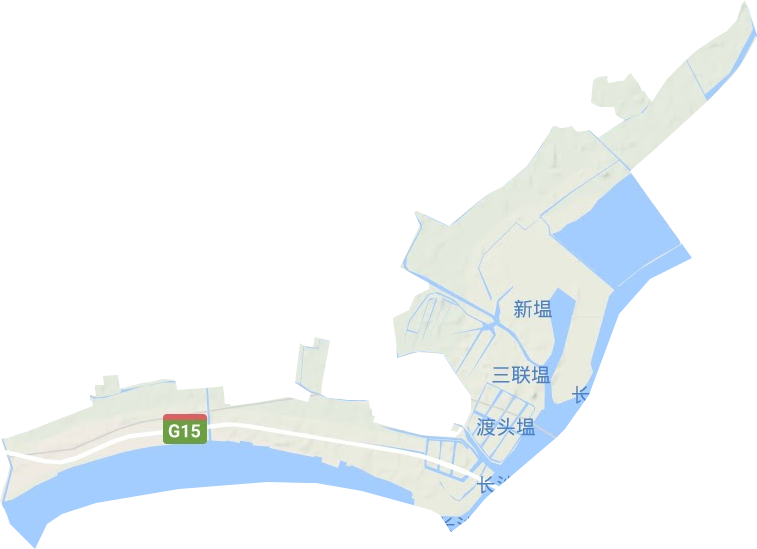 梅陇农场地形地图