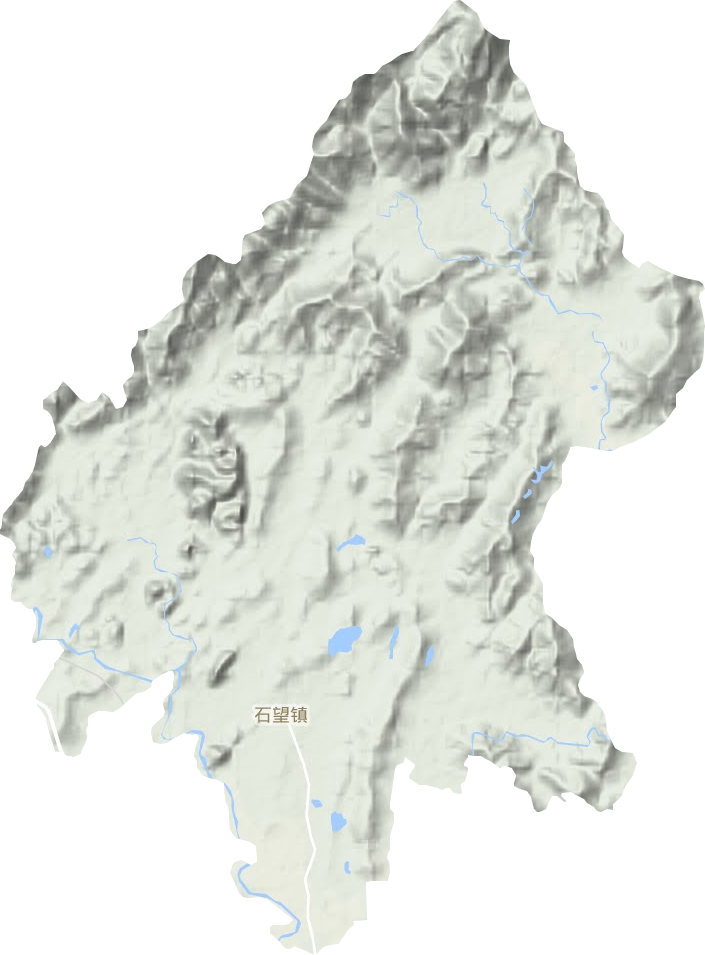 石望镇地形地图