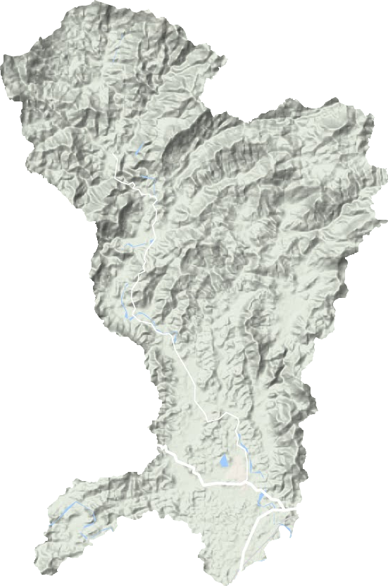 三甲镇地形地图