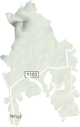葵潭农场地形地图
