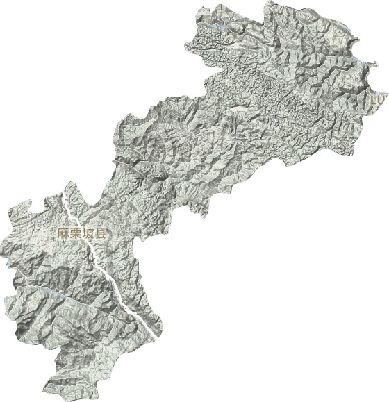 麻栗坡县地形地图