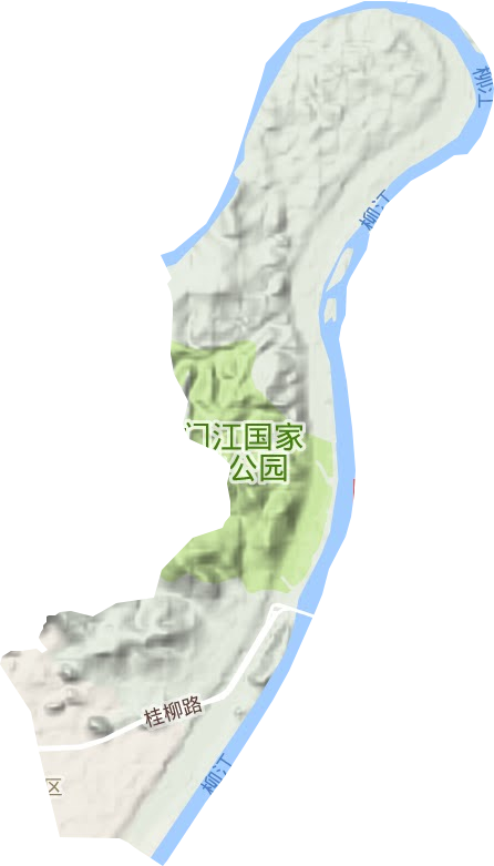 静兰街道地形地图