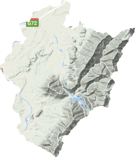 湘漓镇地形地图