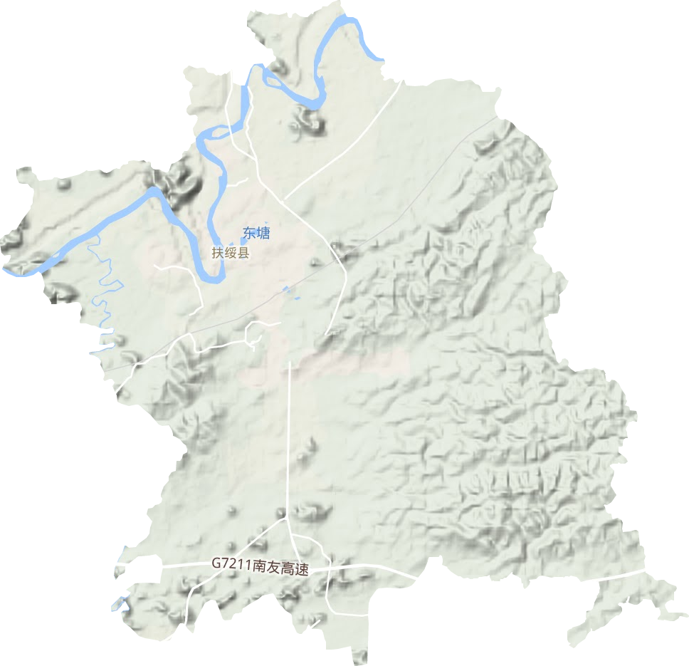 新宁镇地形地图