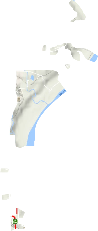 井口街道地形地图