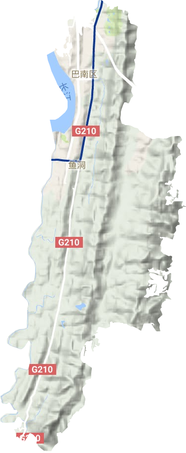 龙洲湾街道地形地图