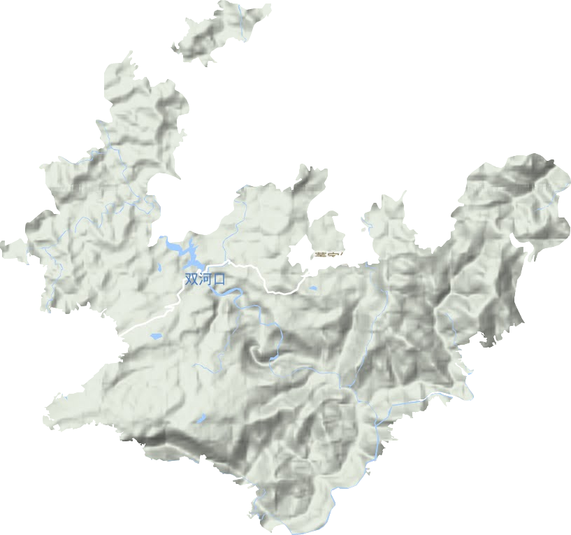 董家镇地形地图