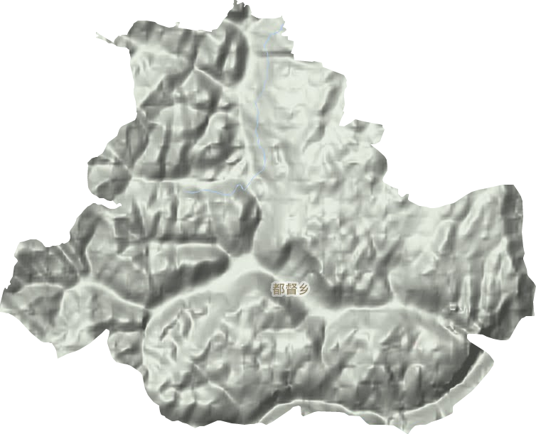 都督乡地形地图