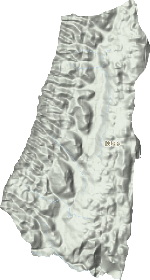 腴地乡地形地图