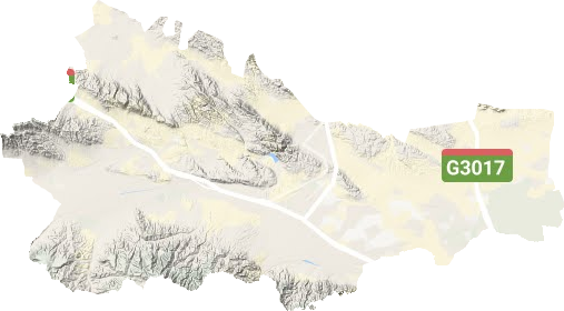 永昌县地形地图