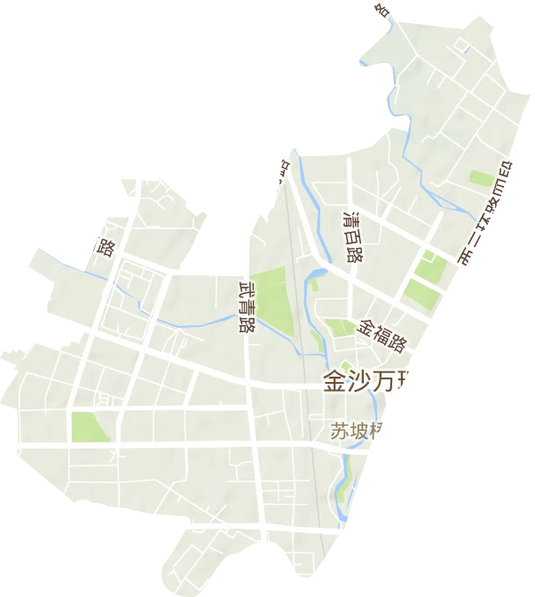 苏坡街道地形地图
