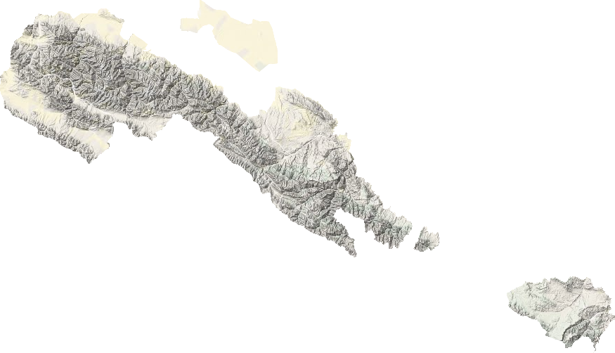 肃南裕固族自治县地形地图