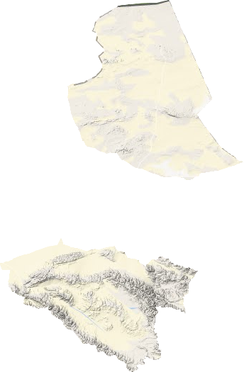 肃北蒙古族自治县地形地图