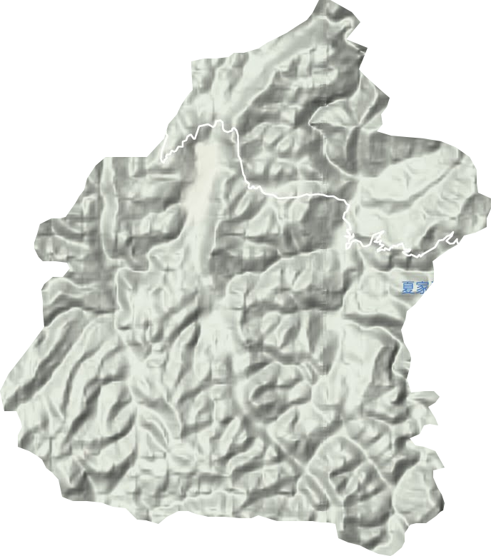 大村镇地形地图