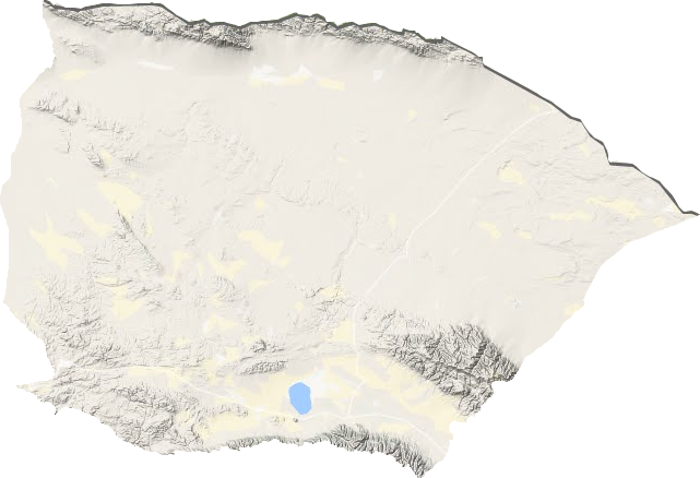 巴里坤县地形地图