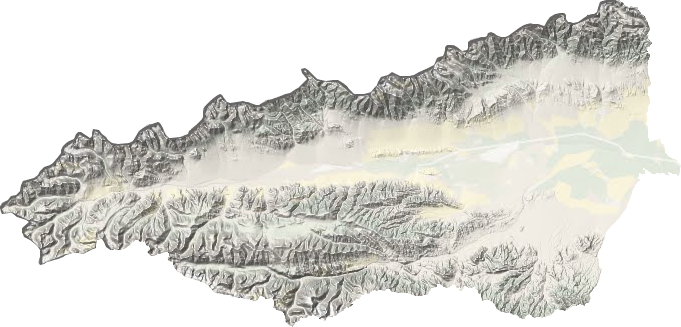 温泉县地形地图
