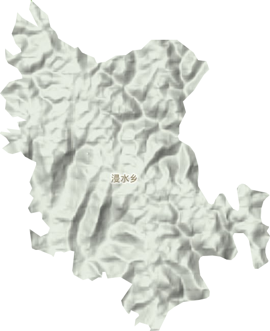 佛门乡地形地图