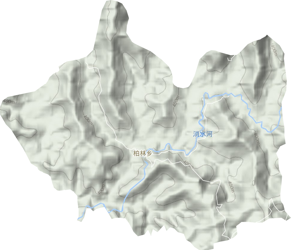 柏林乡地形地图
